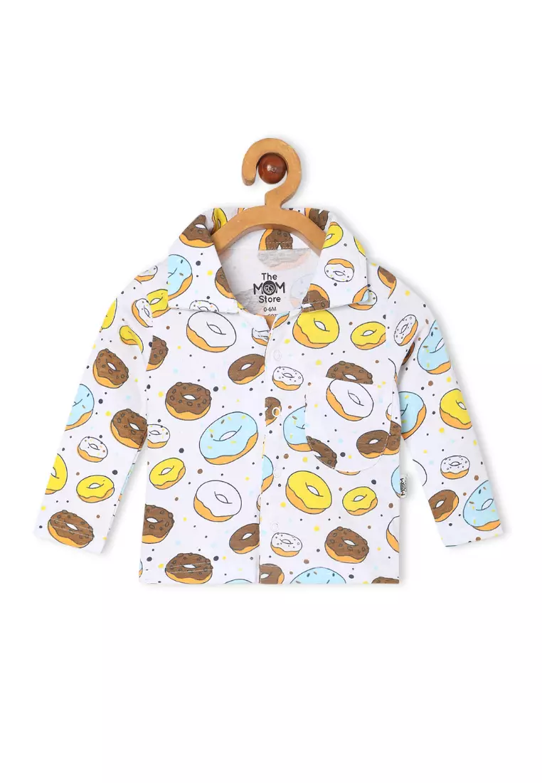 Baby And Kids Pajama Nightsuit Set - Sweet like a Doughnut