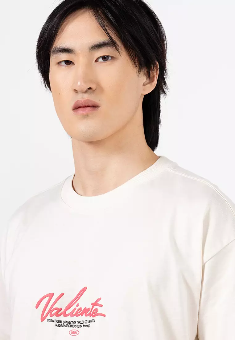 Box Fit Text T-Shirt