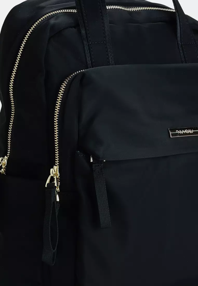 Premium Oxford Nylon Laptop Backpack with Top Handle