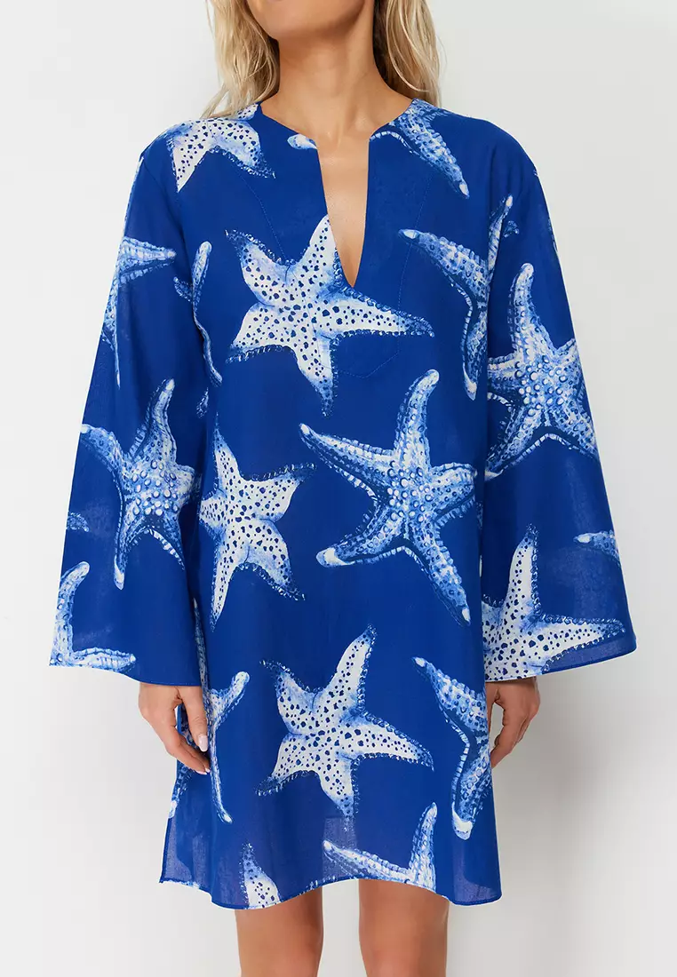 Printed Beach Cover Dress