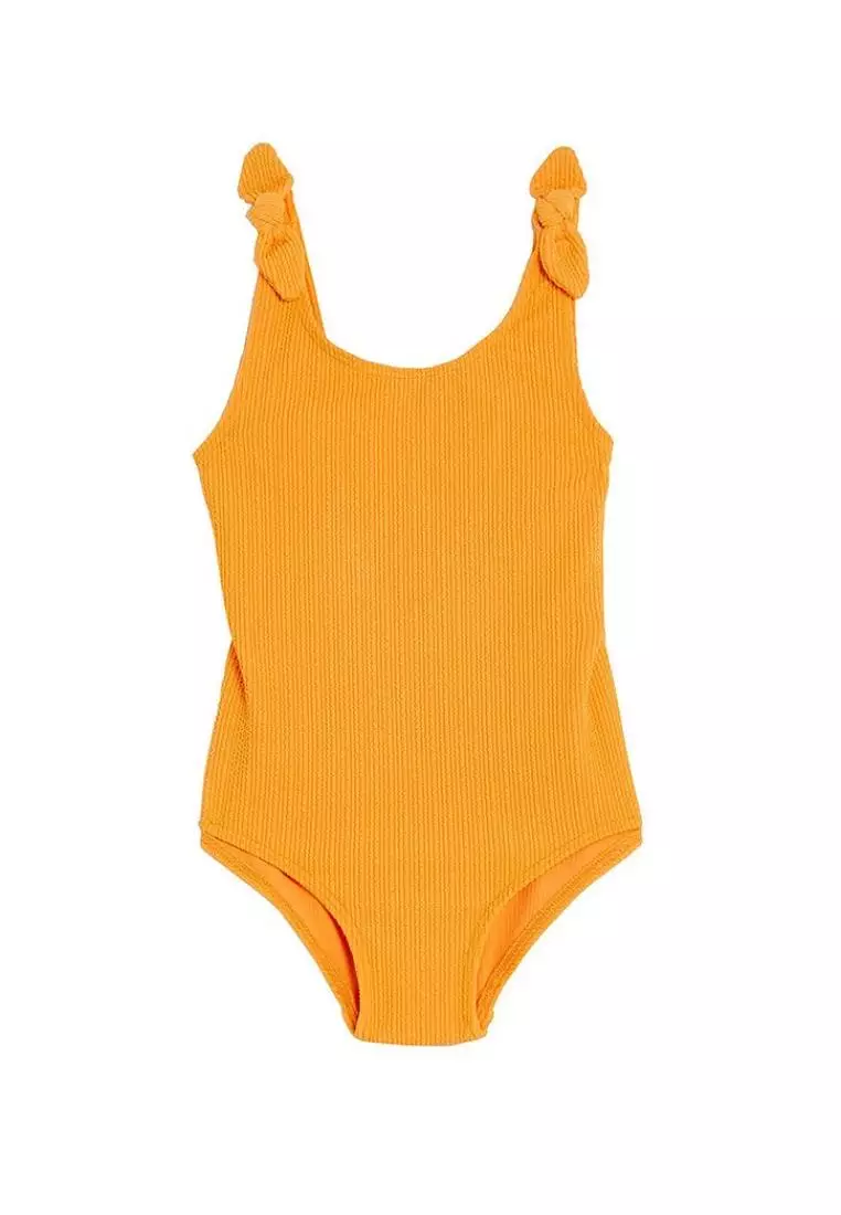 M S Mini Me Crinkle Swimsuit 6 16 Yrs
