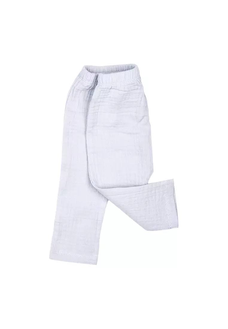 Mallows Alaska - Longsleeves Side-Tie And Pajama Set For Infants / Baby Clothes