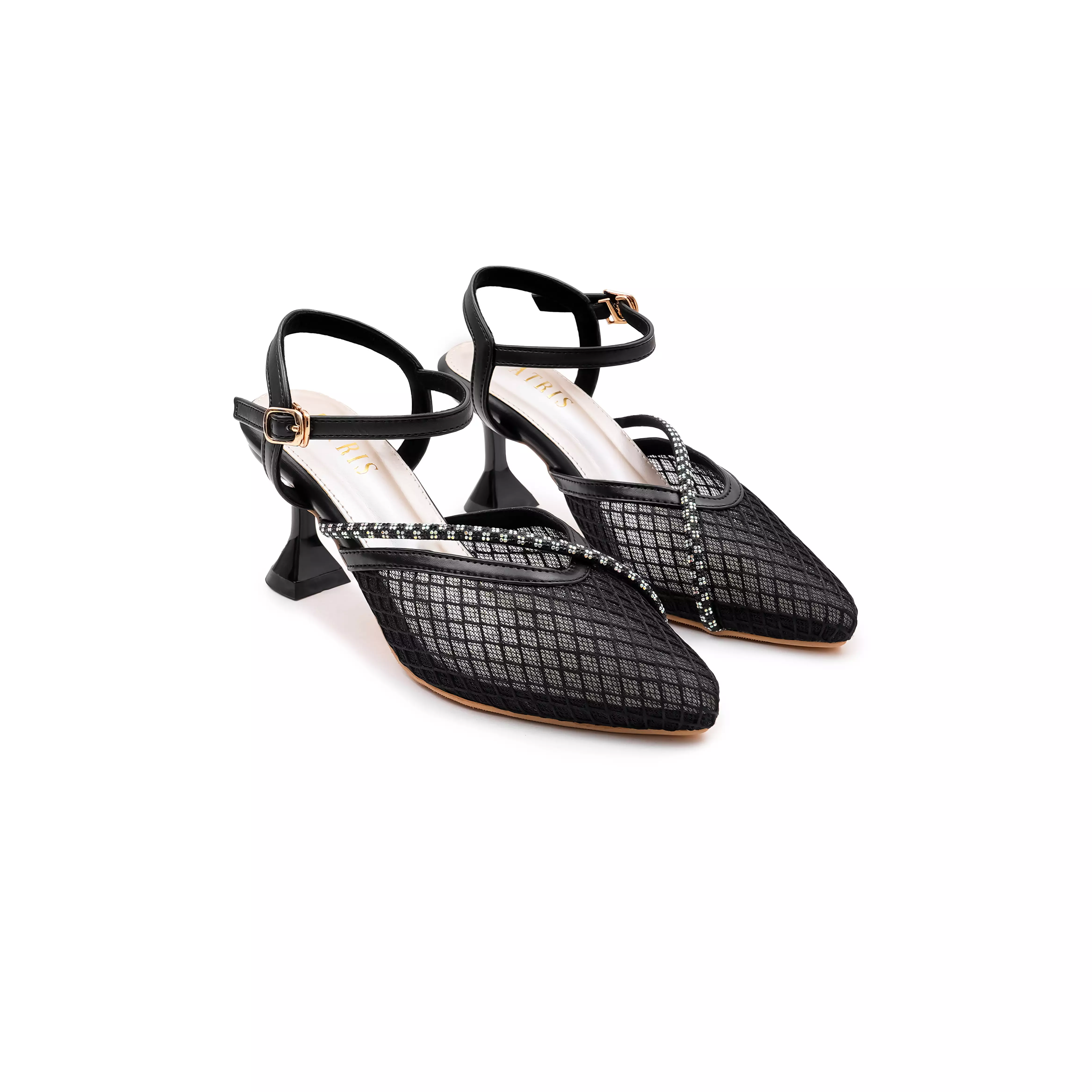 PATRIS Jesslyn Mules Wanita Heels / Hak 7 Cm