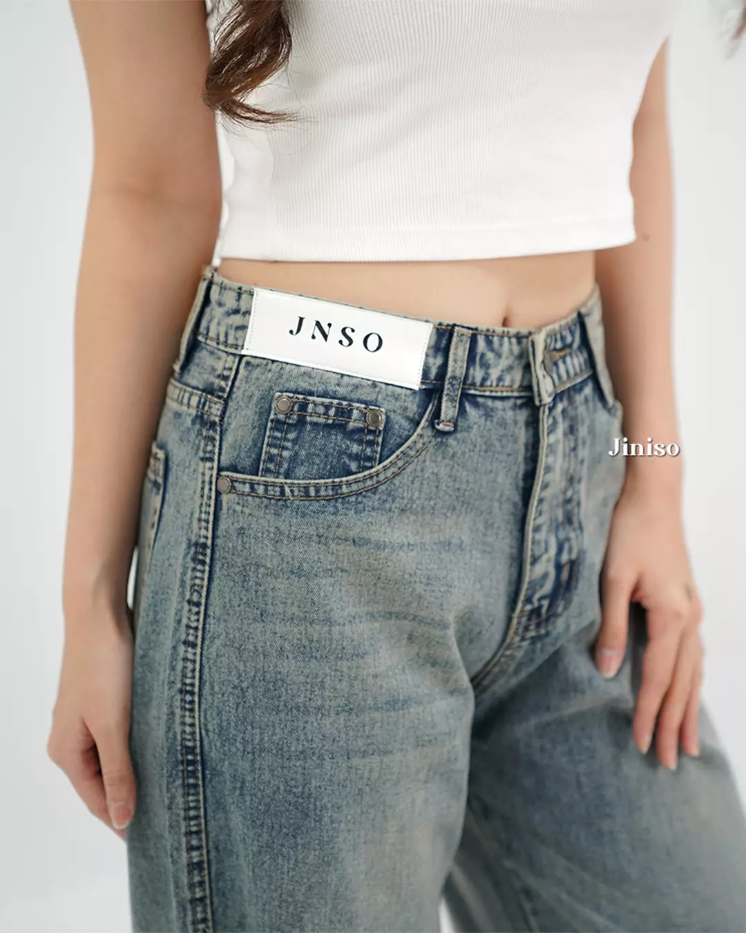 Highwaist Oversize Baggy Loose Jeans 777 WEEKEND