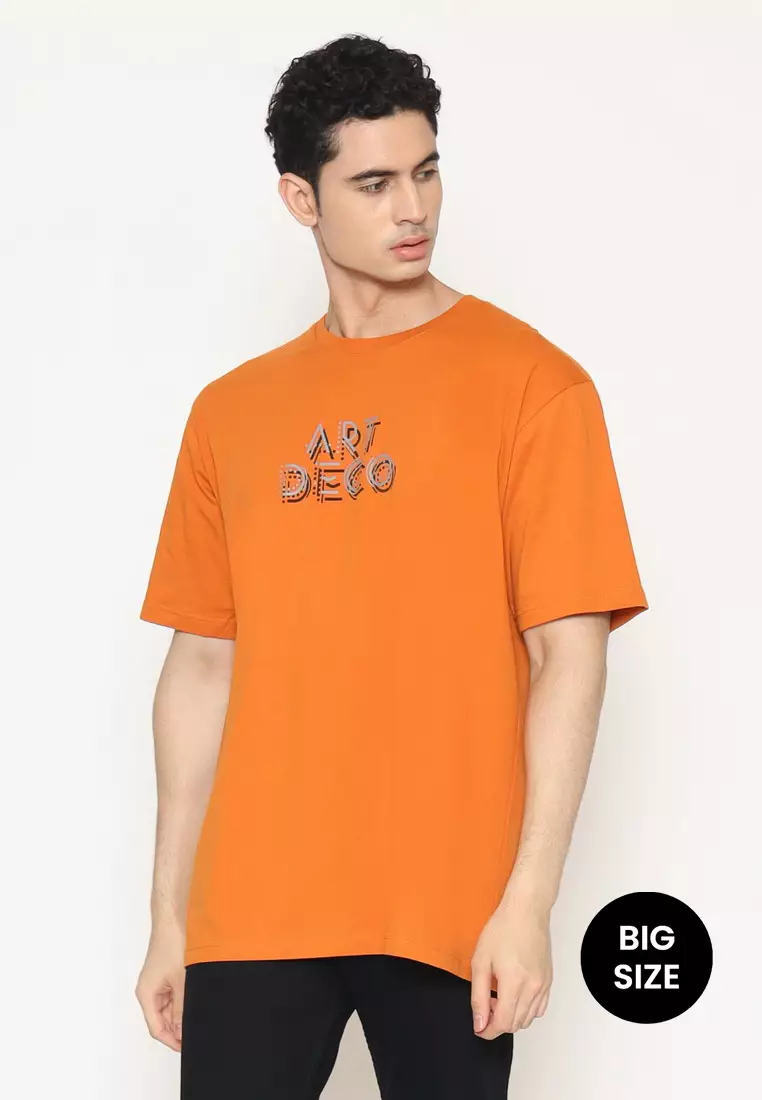 POLICE T-Shirt Cotton Combed Big Size Pria 2078280141