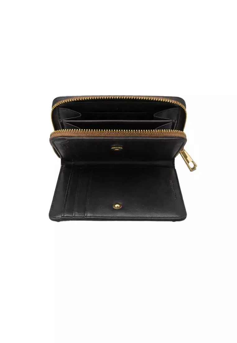 Plaza Mini Compact Wallet Cognac 4R5SMP088S01