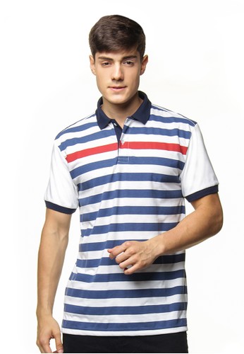 Polo Shirt Striper Print