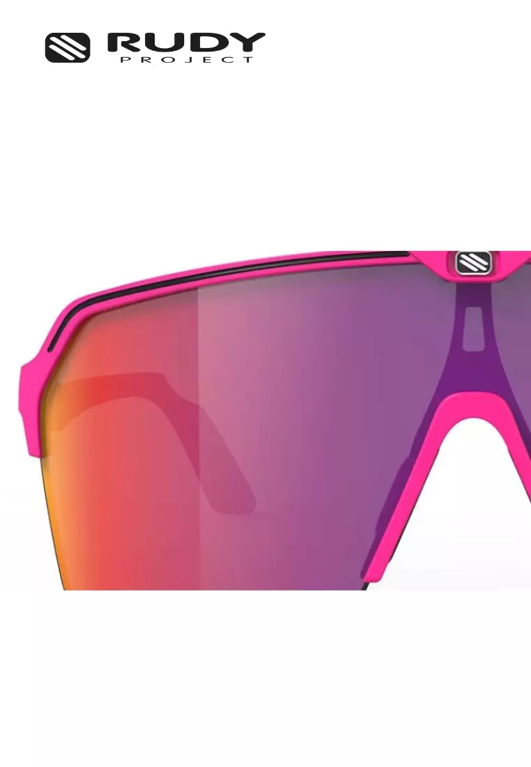 Spinshield Air Sports Performance Sunglasses – Pink Mattte MLS Red |