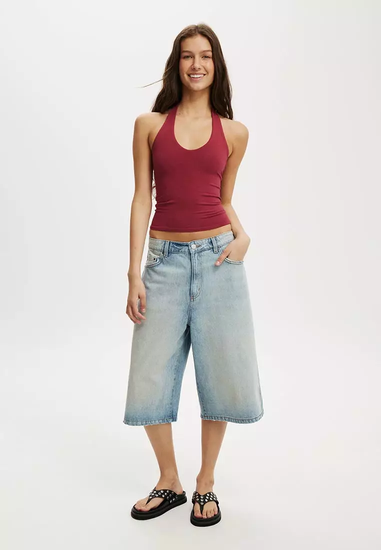 All Day V Neck Halter