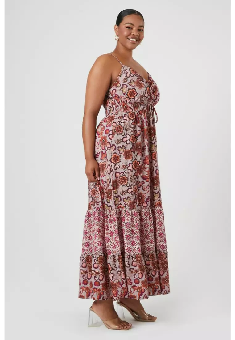 Surplice maxi dress forever 21 clearance