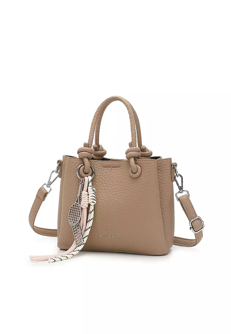 Women's Top Handle Bag / Sling Bag / Crossbody Bag / Shoulder Bag - Khaki