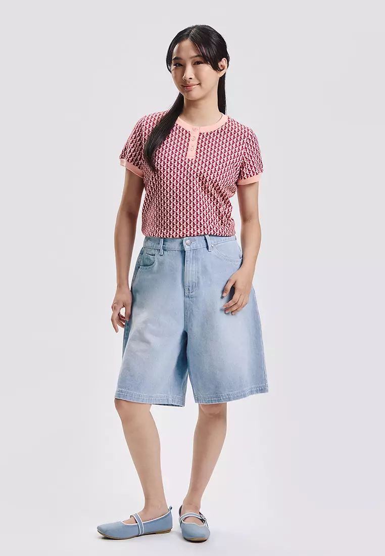 Bermuda Denim Shorts