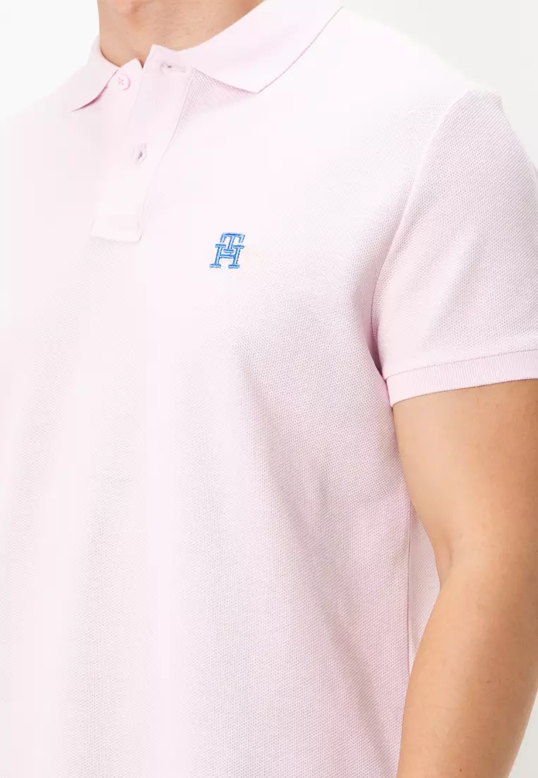 Monogram Logo Regular Polo Shirt - Tommy Mainline