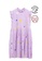 L'zzie purple LZZIE BRUSH STROKES DETACHABLE COLLAR CHEONGSAM DRESS - KIDS - PURPLE D1CB4KA0DD852DGS_1