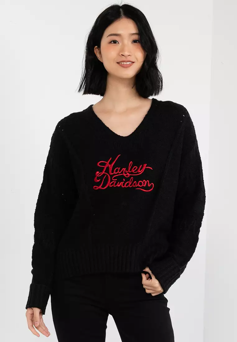 Harley davidson outlet sweater womens