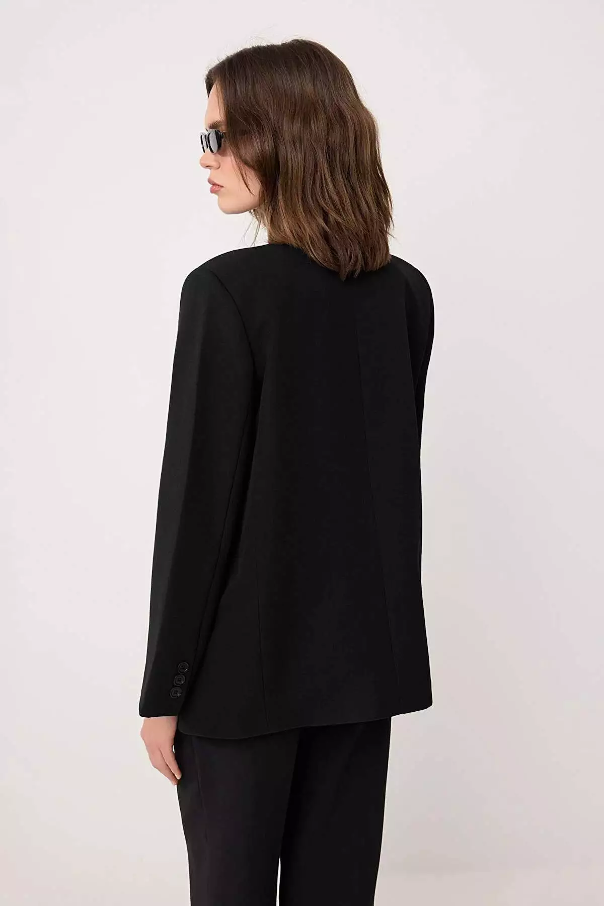 Black Blazer Jacket Twoss26Bc52