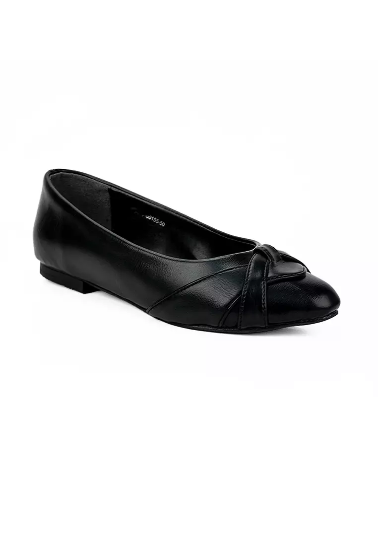 Discount on Cardam's Lifestyle  shoes - SKU: Eclb Olv 00155 Black Flats