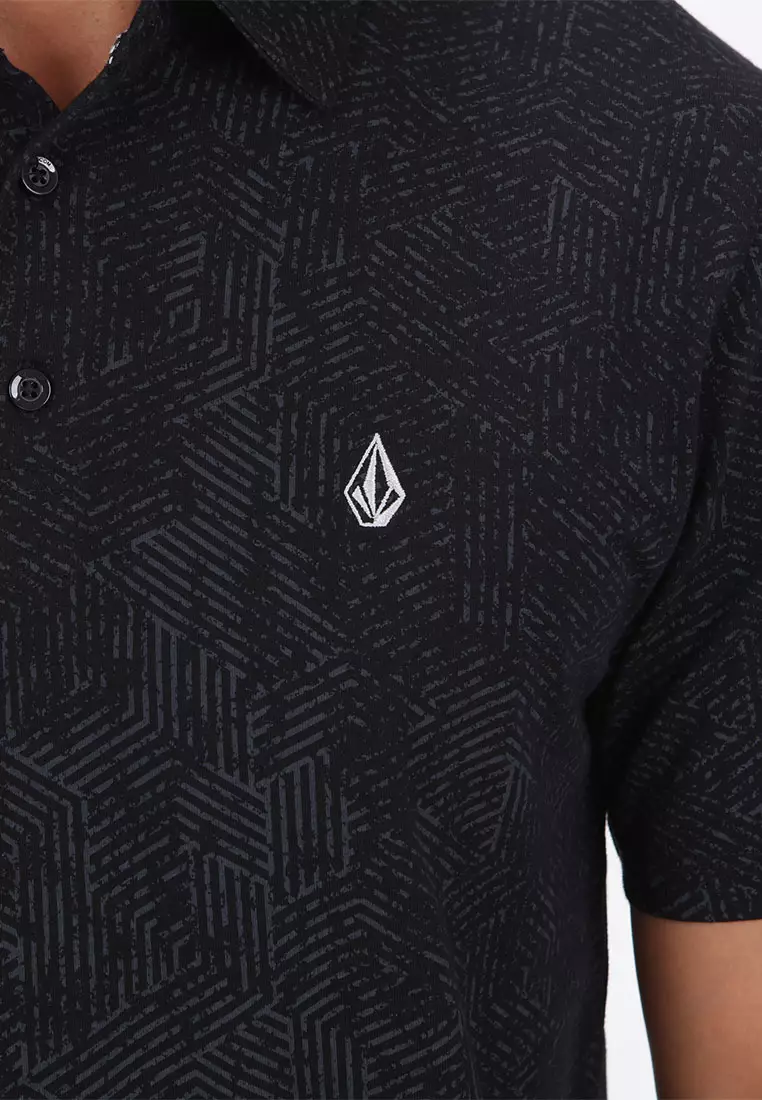 MPL DUVALL SHORT SLEEVE POLO BLACK