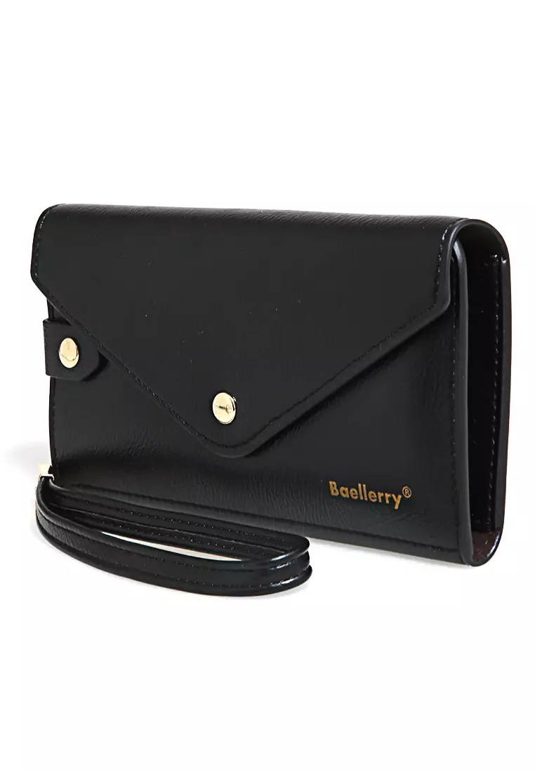Clutch Wallet Dompet Wanita Model Panjang Handphone Slot Material Leather ORIGINAL