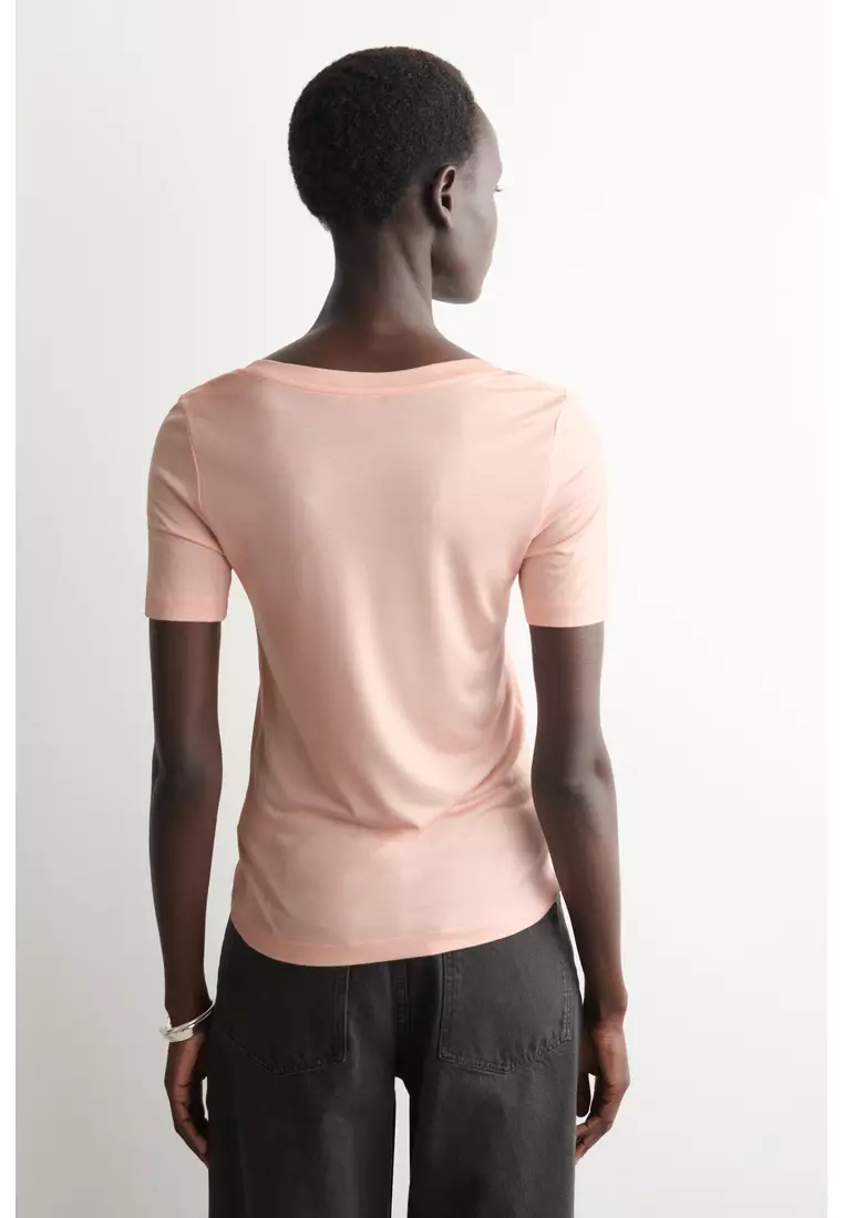 SLIM SILK T-SHIRT