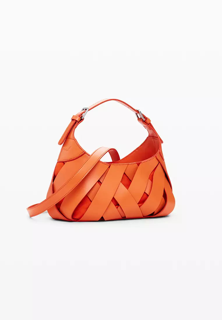 Medium braided bag