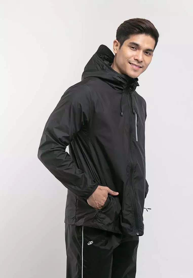 Forest Windbreaker Water Repellent Jacket - 30361-01Black