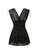 A-IN GIRLS black Elegant mesh-paneled swimsuit 5E8C0US6B843E5GS_5
