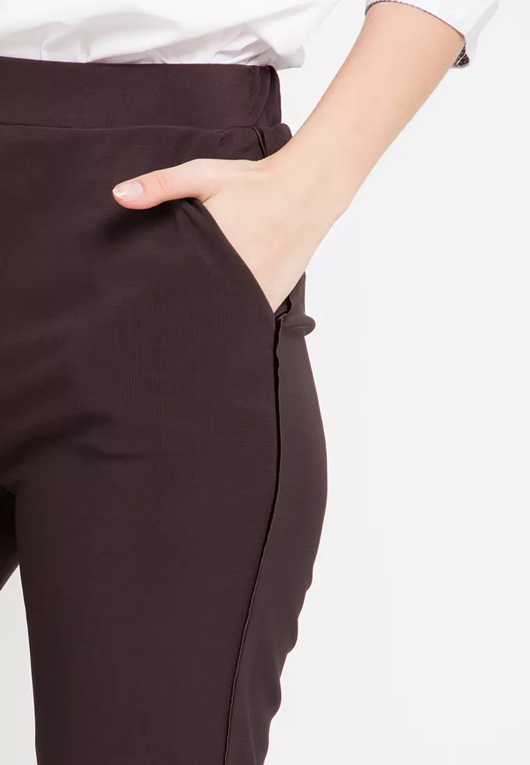 Stretch Straight Jogger Leg Pants