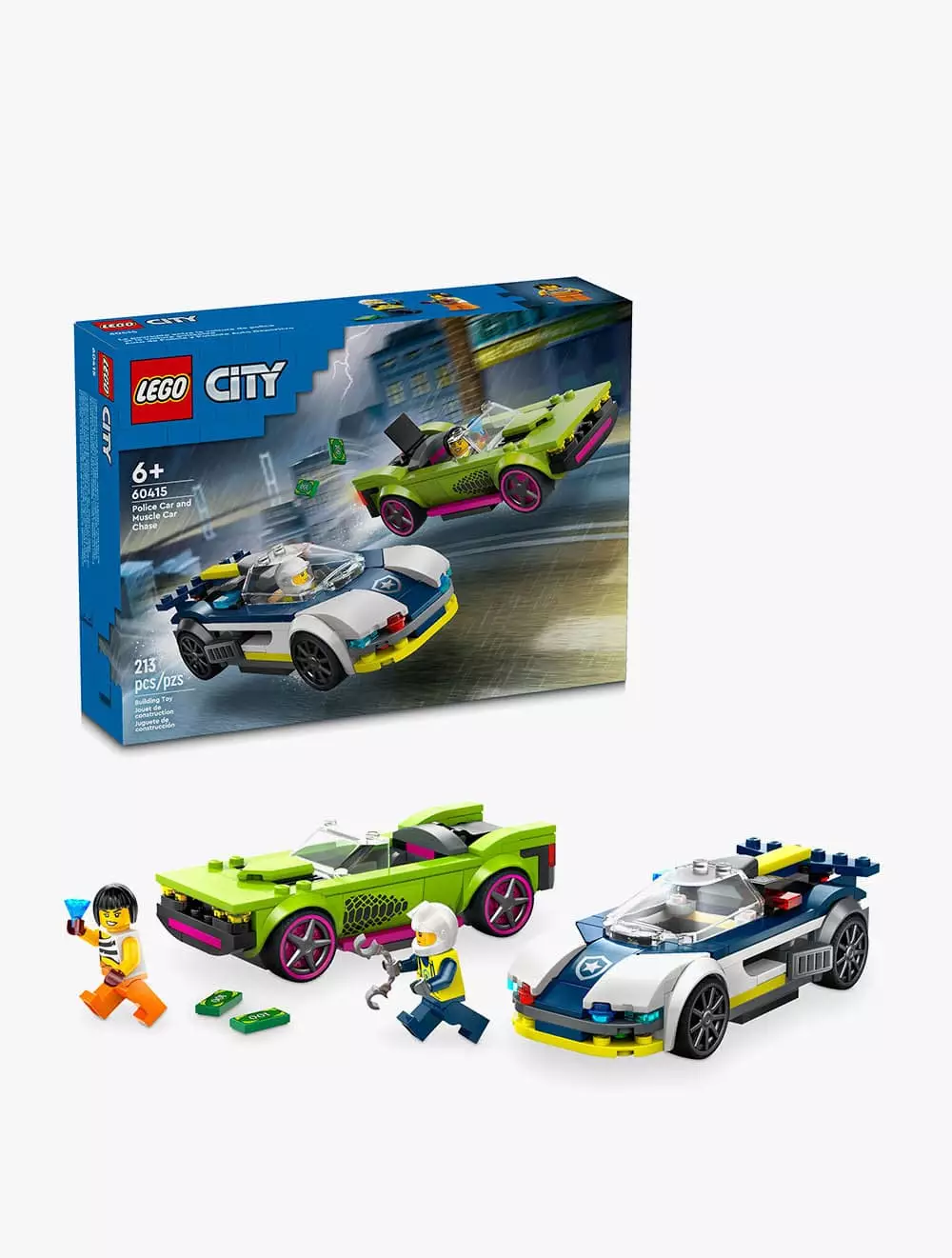 LEGO® City Police Car and Muscle Car Chase - 60415
