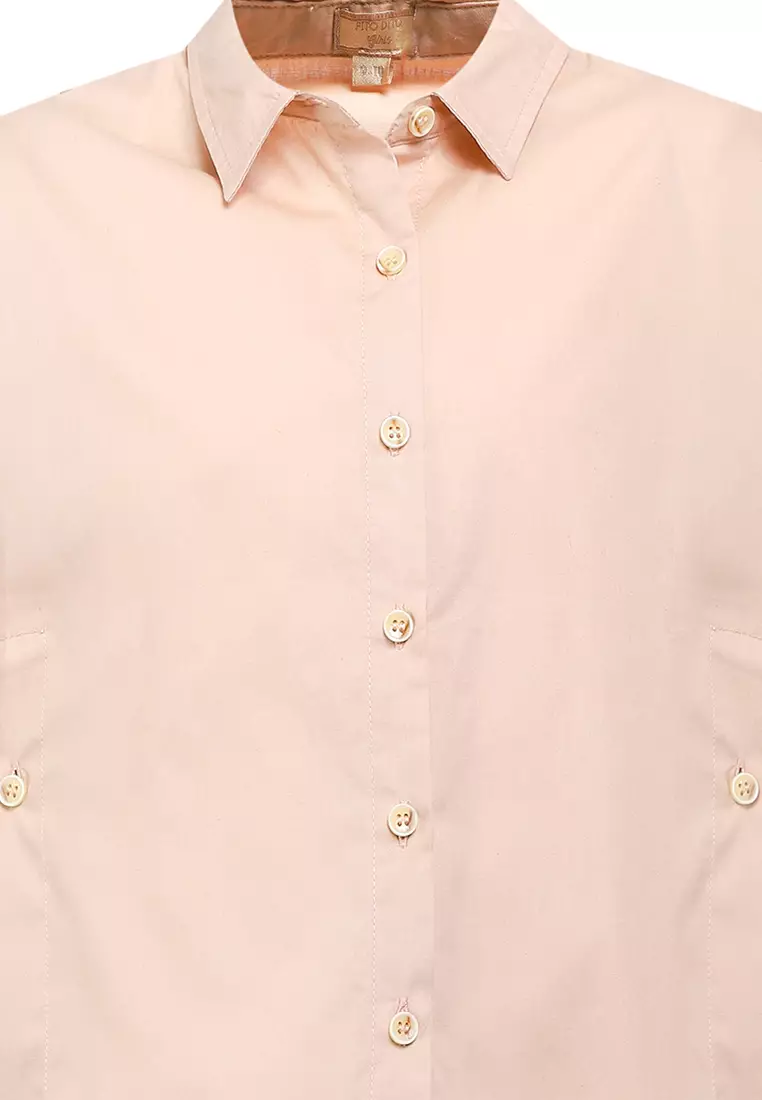 Pito Dito Girl Calisson Blouse Panjang Anak Khaki