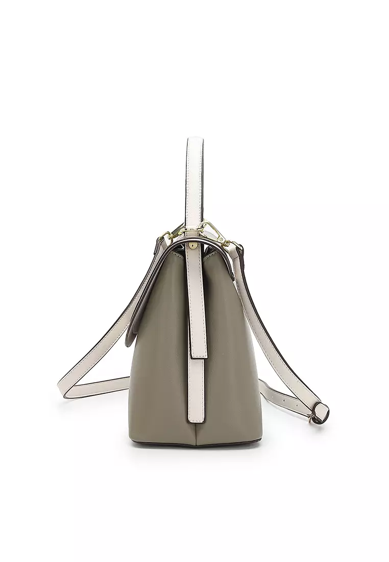 Women's Top Handle Bag / Sling Bag / Crossbody Bag - Green