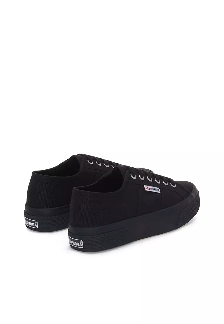 superga wit platform