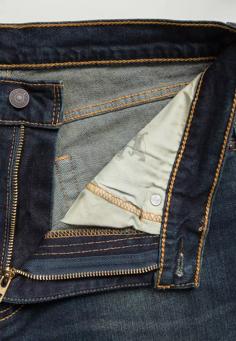 Buy Levi's Levi's 505 Regular Fit Jeans Men 00505-1552 Online | ZALORA ...