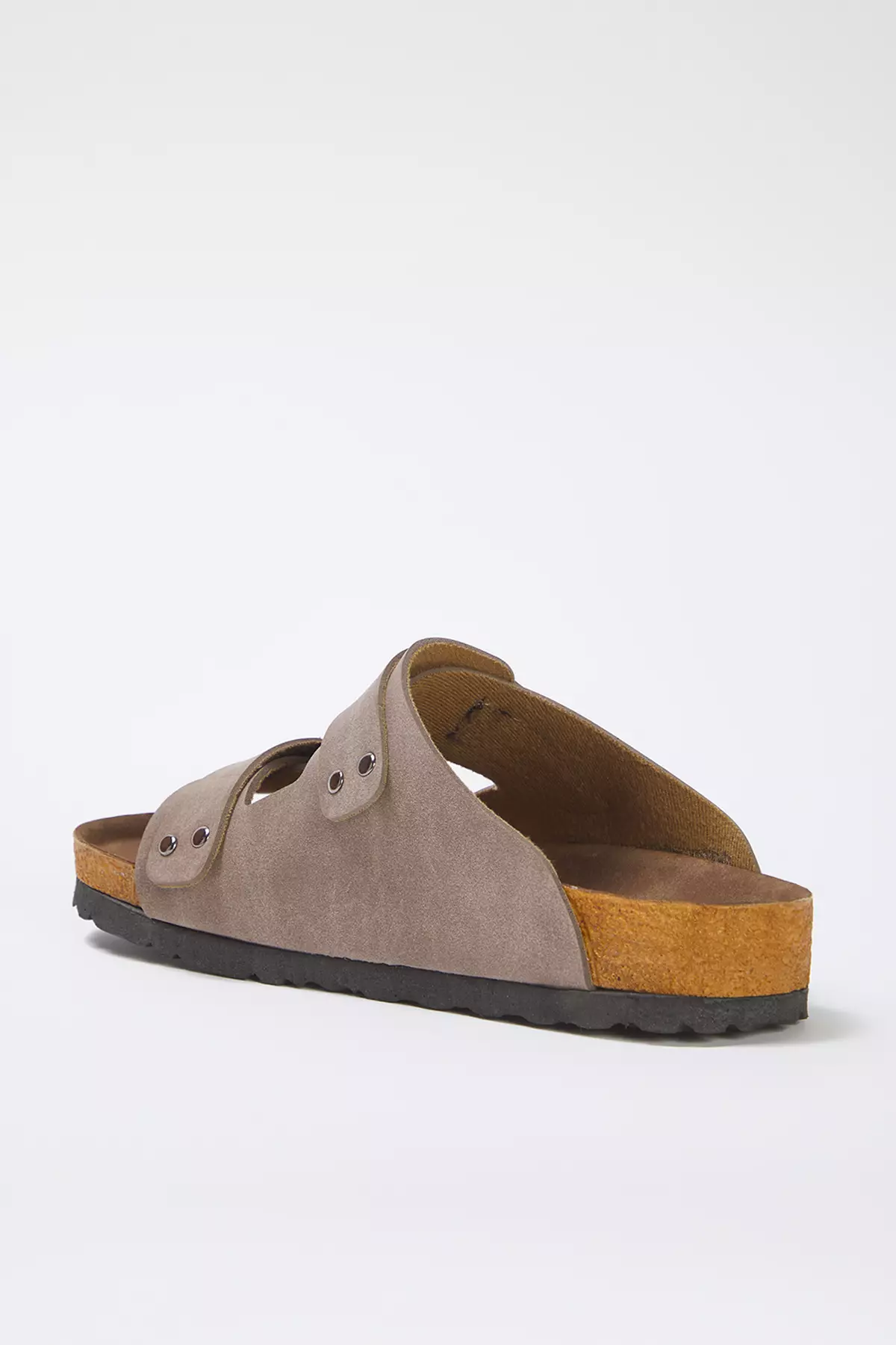 Mink Double Velcro Strappy Flat Women's Slippers Takss25Te00002