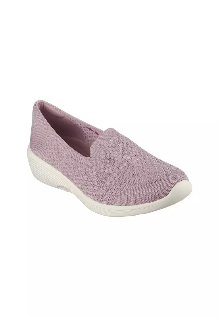 Discount on Skechers  shoes - SKU: Skechers Womens Arya Textured Knit Loafer W/ Air-Cooled Mf