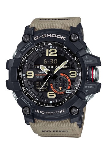 Jual Casio Casio G Shock Jam Tangan Pria Beige Black Resin Gg 1000 1a5dr Original Zalora Indonesia
