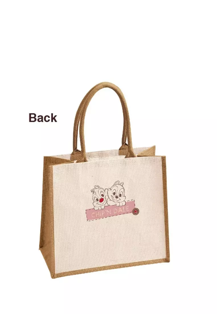 Chip & Dale Disney Chip & Dale- Tote bag (L)(Licensed by Disney