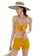 YG Fitness yellow (3PCS) Sexy Lace Bikini Set 71208US1205B6DGS_1