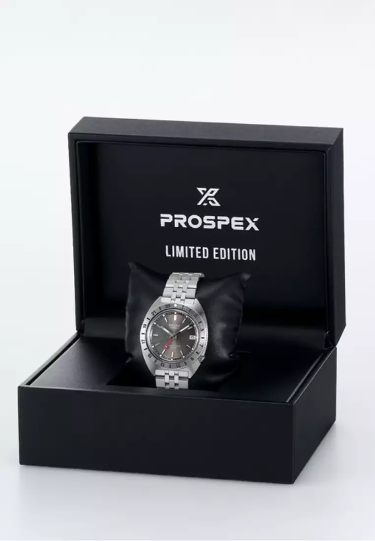 精工 Prospex “Navigator Timer” Land 機械 GMT 不鏽鋼錶帶限量版手錶 SPB411J1