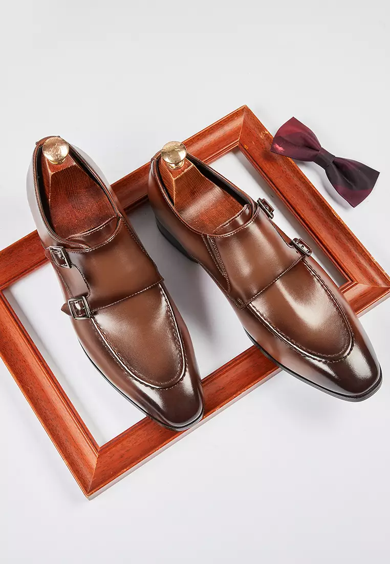 真皮英式孟克鞋 KB24315-3