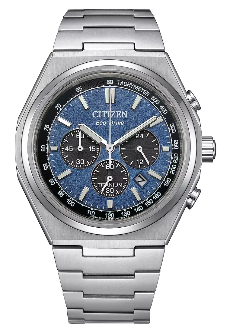 Buy Citizen Citizen Zenshin Eco-Drive Chronograph Super Titanium