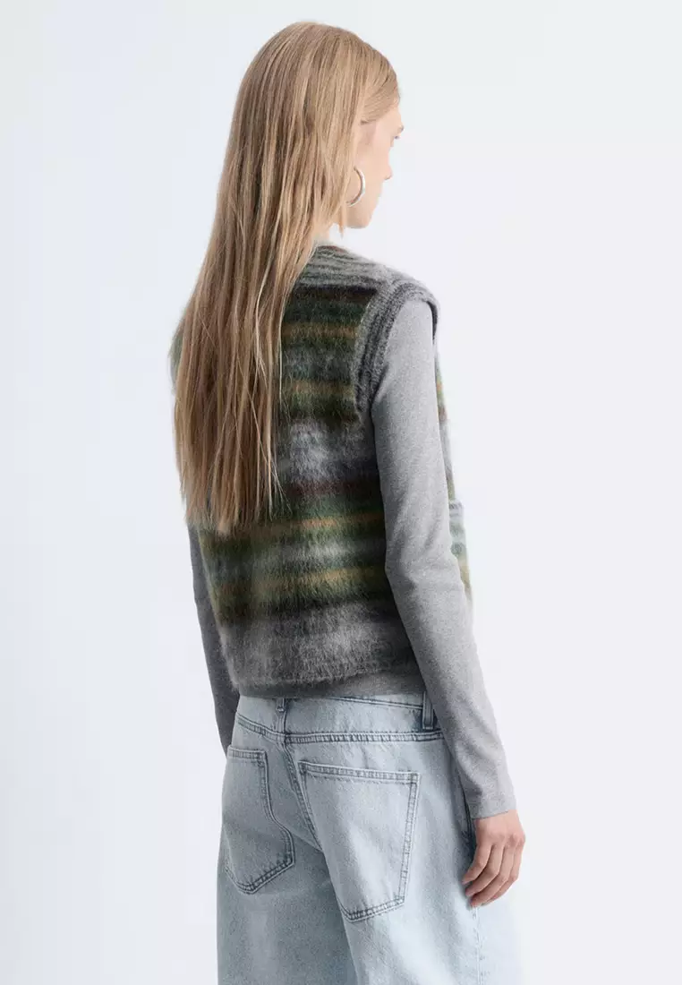 Brushed Knitted Vest