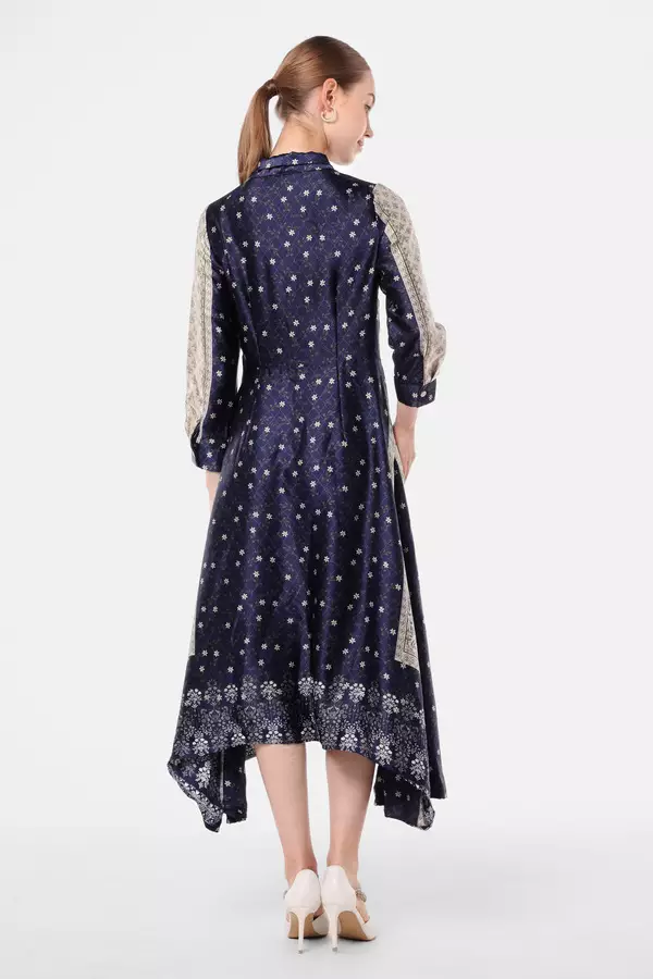 Minimal Alma Dress Gamis Navy