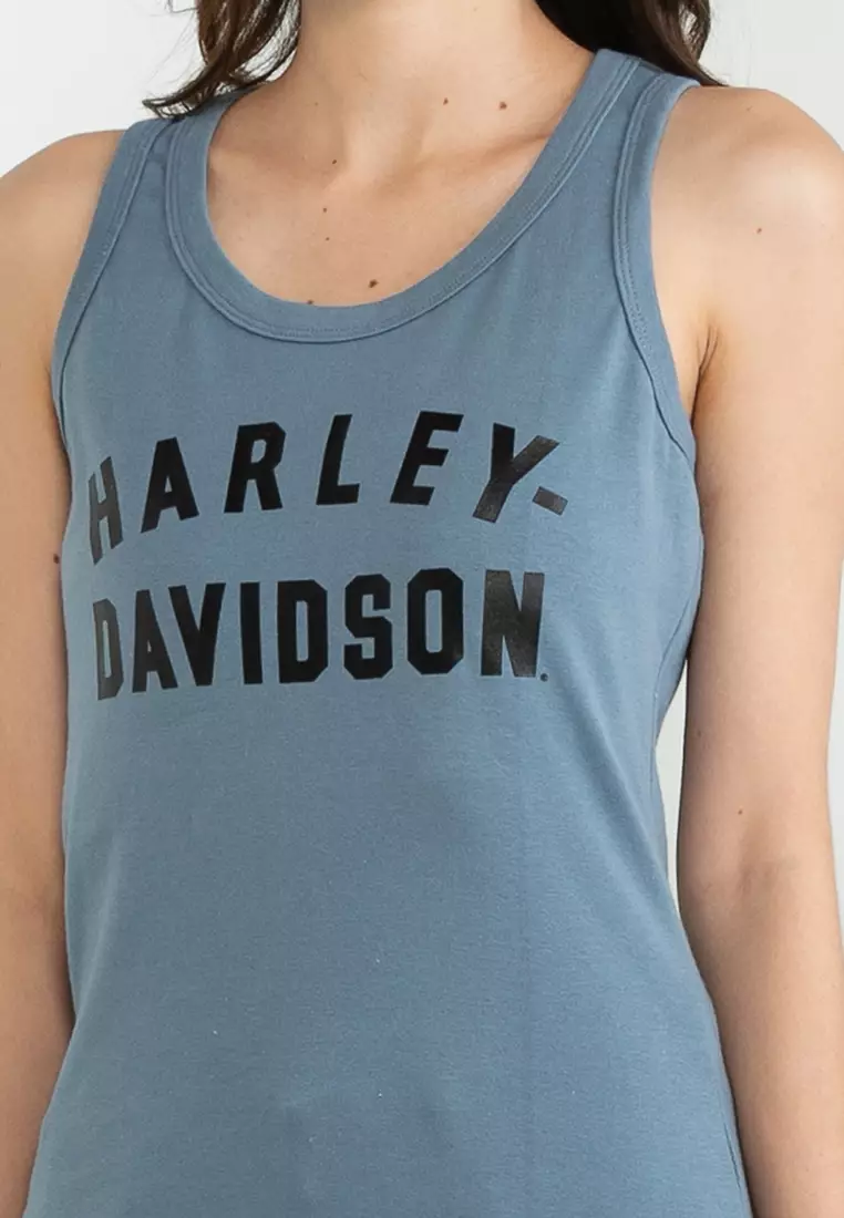 Ultra Classic Racer Font Rib Knit Tank