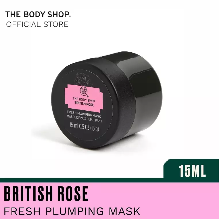 The Body Shop British Rose Fresh Plumping Mask 15Ml