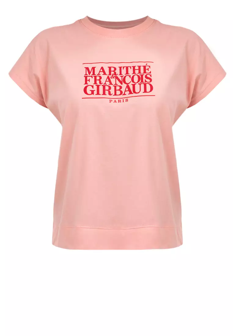 Ladies Kayla 1972 Tee Peach Pearl