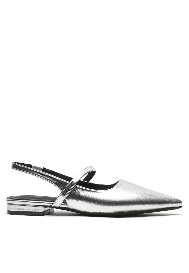 Discount on Twenty Eight Shoes  shoes - SKU: Pointed Slingback Flat Shoes Ww8182-2