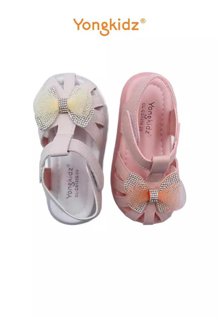 YONGKIDZ ALONA SANDAL FLAT ANAK PEREMPUAN OL-CS4306-26 PINK