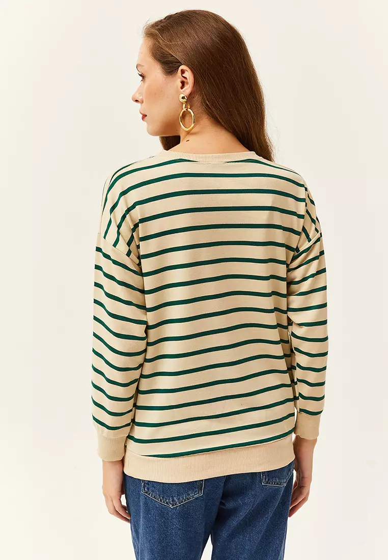 Stripe Sweatshirt