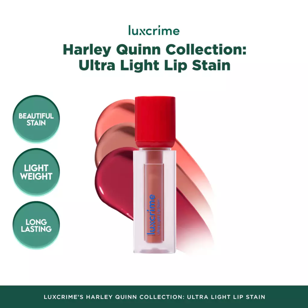 Luxcrime Harley Quinn Ultra Light Lip Stain - Lil Monster